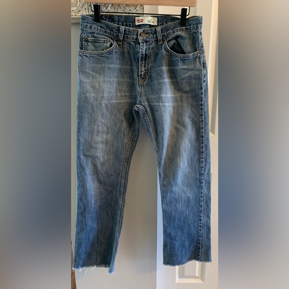 Levi's Light Blue 505 Vintage Straight Jeans - 30 X 30